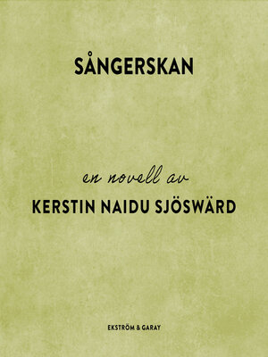 cover image of Sångerskan